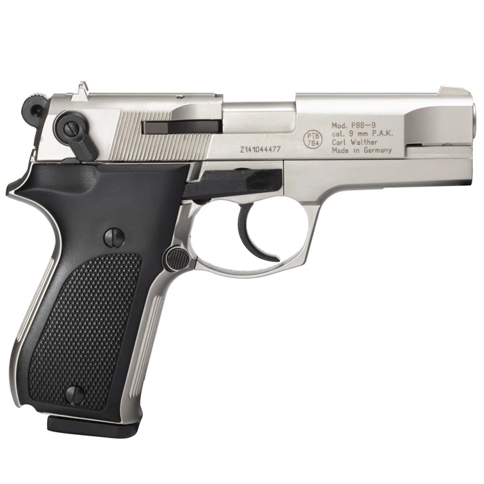 Pistol cu gaz Walther P88 Nichel 9mm PAK. Cel/Cea/Cei/Cele |